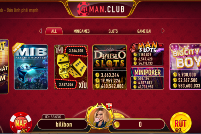 Manclub – Review cổng game bai đổi thưởng Man Club